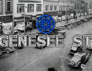 Genesee St font