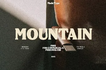 Mountain font