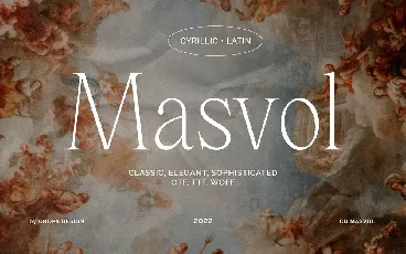 Masvol font