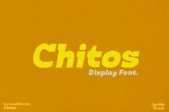 Chitos font