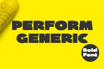 Perform Generic font