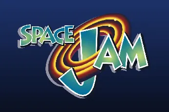 Space Jam font