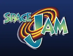 Space Jam font