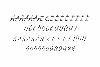 Ravines Demo font