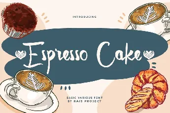 Espresso Cake Demo font