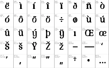 Minguwest font