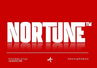 Nortune font