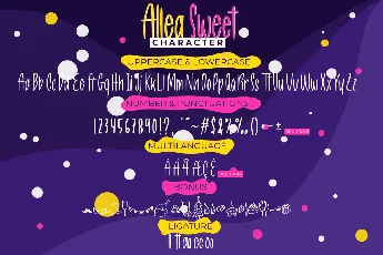 Allea Sweet Demo font