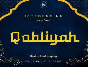 Qobliyah font