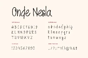 Onde Nesla font