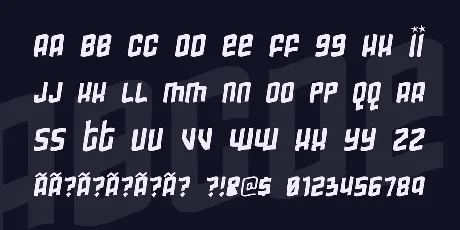 Gimmicky font