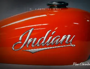 Indian font