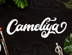 Cameliya Script font