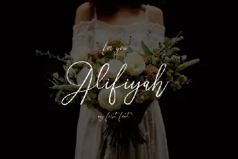 Alifiyah Handwritten font