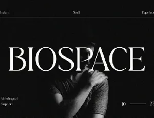 Biospace font