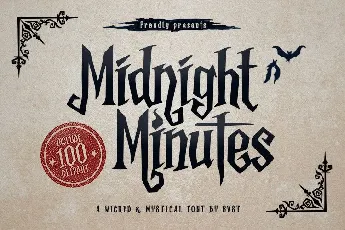 Midnight Minutes font