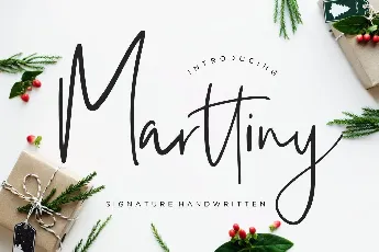 Marttiny font