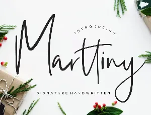 Marttiny font