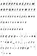 Adventure font