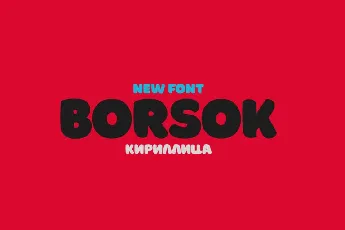 Borsok Typeface font