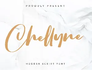 Chellyne font