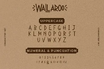 Wallaroo Demo font