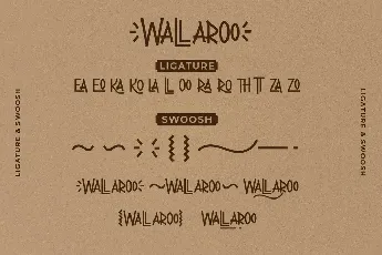 Wallaroo Demo font