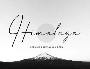 Himalaya Free font