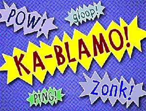 KA-BLAMO! font