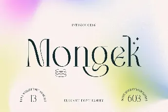 Mongek font