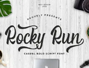 Rocky Run font