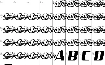 RacingAirDemo font