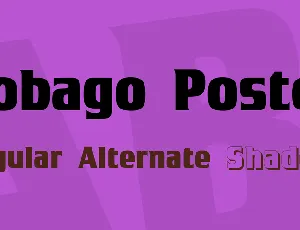 Tobago Poster font