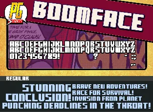 boomface pg font