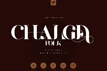 Chalga Folk Edition font