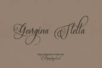 Georgina font