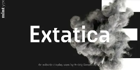 Extatica Sans Serif font