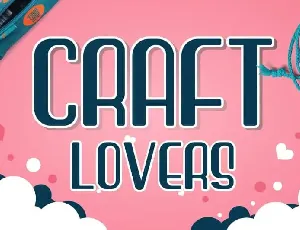 Craft Lovers Display font