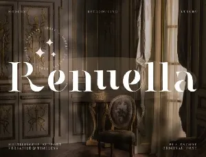 Renuella font