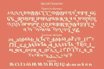 Salitia Serif font