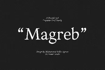 Magreb font