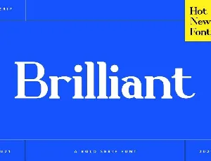 Brilliant font