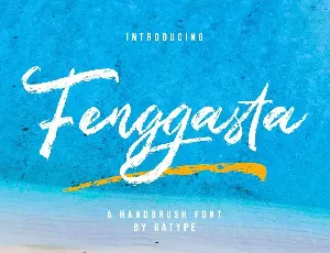 Fenggasta font
