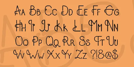 Old Alpha font