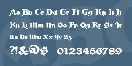 Ludlow Strong Ale font