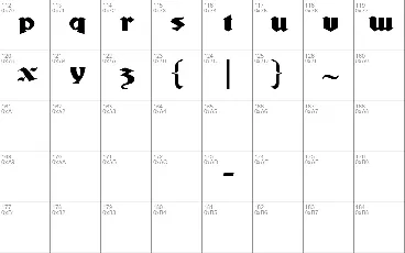 Ludlow Strong Ale font