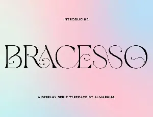 Bracesso font