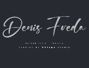 Denis Freda font