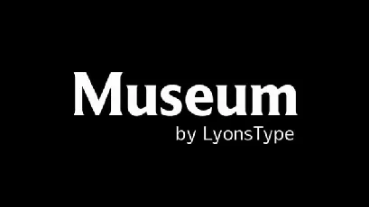 LT Museum Family font