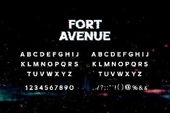 FORT AVENUE font